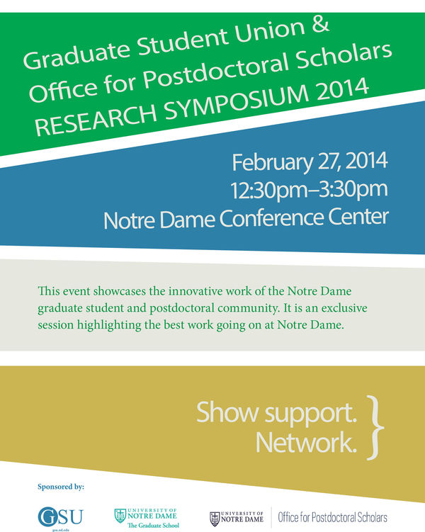 GSU and Postdoctoral Scholars Research Symposium