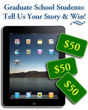 Win an iPad or one of three $50 gift cards