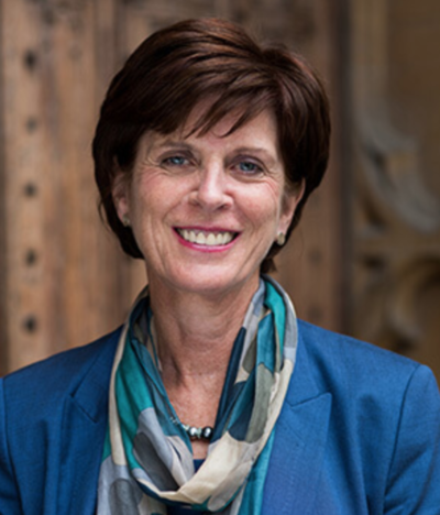 Louise Richardson, vice-chancellor of Oxford and recipient of an honorary degree at Notre Dame's 2018 Commencement