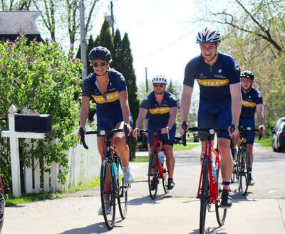 Thirty-two students from the ESTEEM graduate program participated in the annual Bike Ride for a Cure in May, with proceeds going toward finding a cure for Niemann-Pick Type C disease.