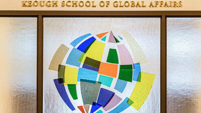 Keough School of Global Affairs (Photo by Matt Cashore/University of Notre Dame)