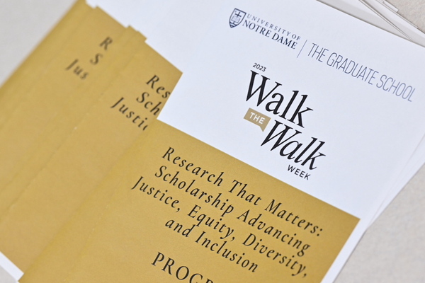 Walk the Walk Lightning Talks program, 2023: "Research That Matters: Scholarship Advancing Justice, Equity, Diversity, and Inclusion"