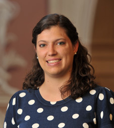Stephanie Lyons, graduate student in the physics program